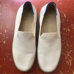 Rothy's Cream Slip-On Shoes